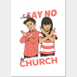 Just Say No to Church Posters and Art